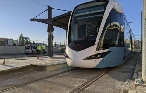 dz-mostaganem-tram-at-stop