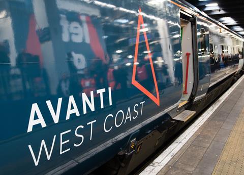 Avanti West Coast branding (Photo Tony Miles)