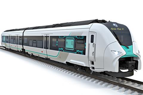 Trial operation of a Mireo Plus H trainset with a fuel cell drive and lithium-ion battery on the Pforzheim – Horb – Tübingen route is planned for 2024.