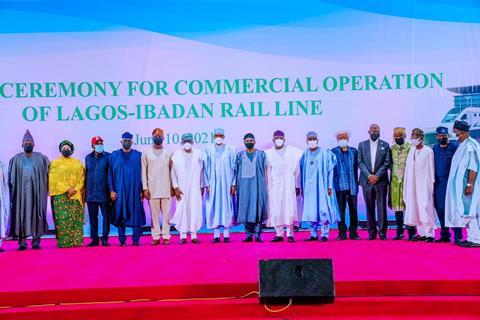 ng  Lagos-Ibadan Standard Gauge Rail Line inauguration 20210610