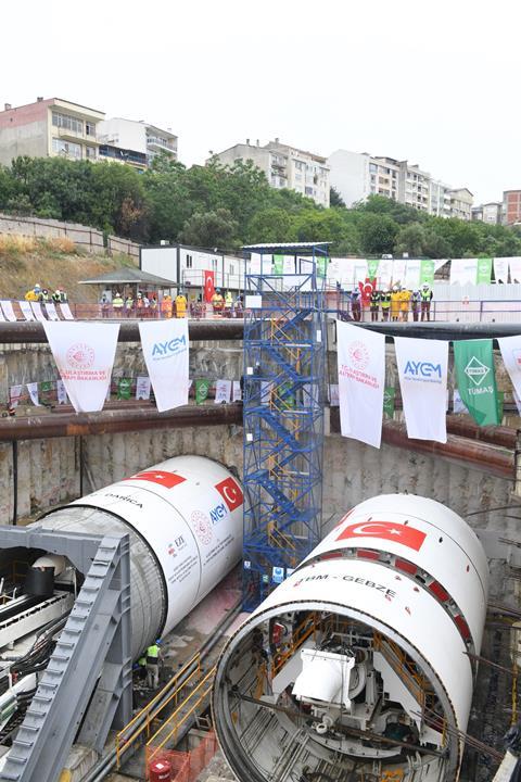 Gebze metro TBM