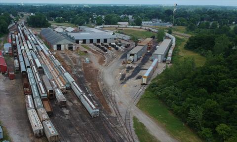 Bucyrus, Ohio contract repair facility.