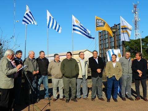 The Ferrocarril Central project to modernise the 273 km Montevideo – Paso de los Toros line has been officially launched (Photo: Marcelo Benoit).