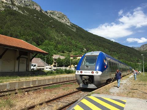TER services on the Nice – Tenda route would be operated under a tendered contract from December 2024.