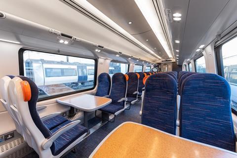 Bombardier AWC Voyager refurbishment standard class