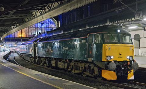 GWR Night Riviera service at London Paddington (Photo: Tony Miles)