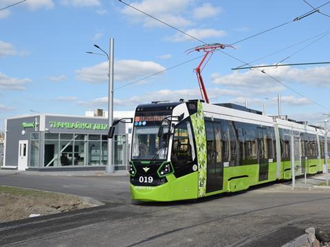 The Chizhik fast tram route in St Petersburg has been completed (photo: Vladimir Waldin).