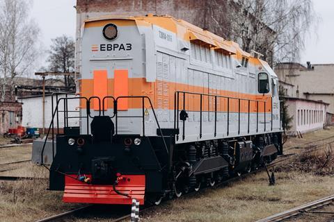 ru-TEM14 loco for EVRAZ