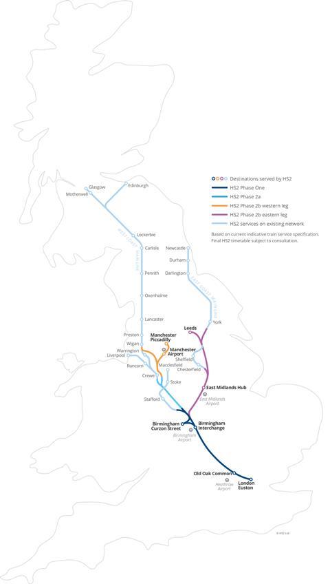 HS2 UK master_route map