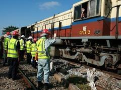 Phase 1 aims is to improve the capacity of the route by rehabilitating and modernising the 260 km section of the north-south main line between Yangon and Toungoo.