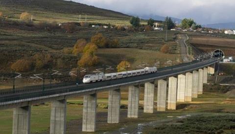 es-Talgo ETCS high speed test Galicia