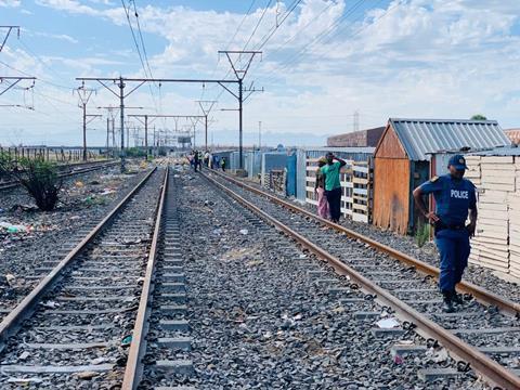 Cape Town Central Line tracks (Photo: Fikile Mbalula)