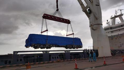 Vale CRRC Zhuzhou Locomotive battery loco delivery