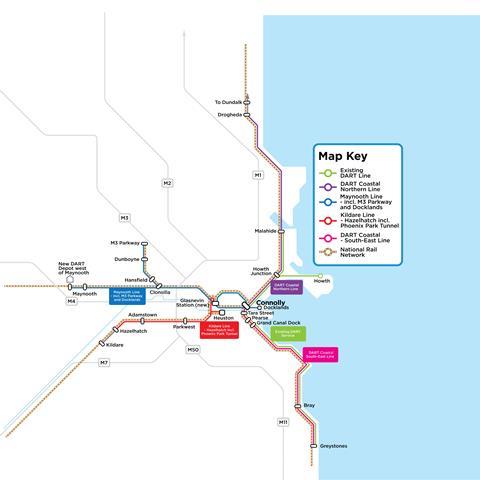 DART+ programme schematic map