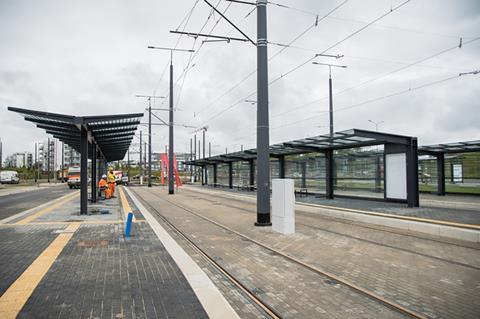 pl Gdansk tram extension 2