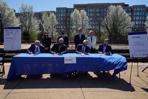 us-Transforming Rail in Virginia agreement ceremony