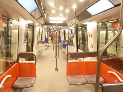 Paris metro Line 14 train (Photo: Jérémie Anne)