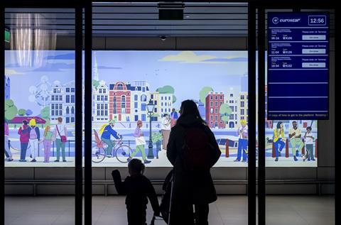 Amsterdam Centraal station UK terminal (Photo Eurostar) (1)