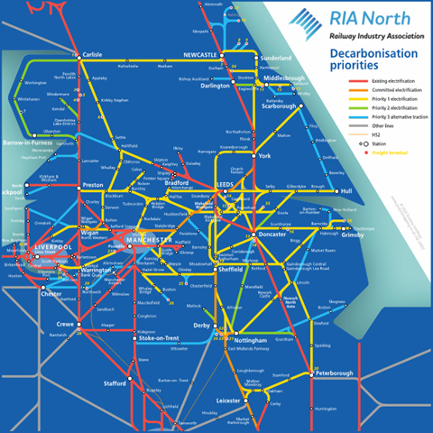 Northern England electrification priorities