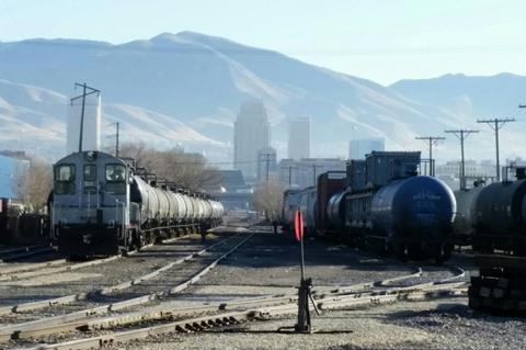 us Salt Lake Garfield & Western Railway yard