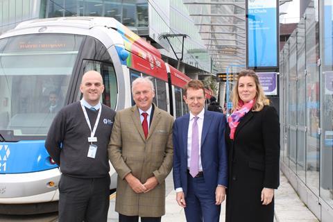 The West Midlands Combined Authority has selected CAF to supply 21 additional battery-equipped trams for the West Midlands Metro light rail line.
