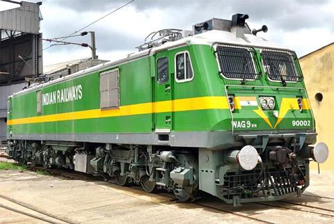 WAG-9HH , 9000 HP loco of CLW.