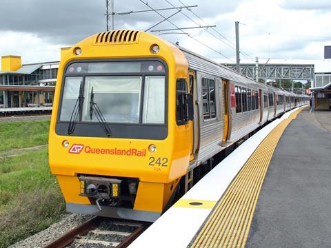 The Moreton Bay Rail LInk connects with the existing Brisbane suburban network at Petrie. Photo: Queensland Rail/Matt Green
