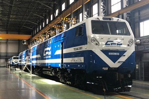 TE33AC locomotive for Moldova