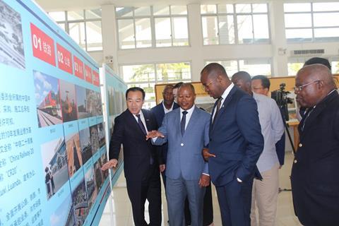 The Chinese contractor had been working on rehabilitation of the 1 344 km line from Luau on the border with the Democratic Republic of Congo to Lobito since January 2006.