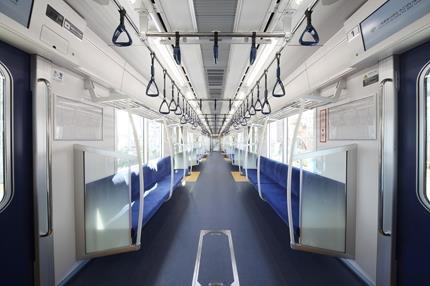 jp Tokyo TOEI Mita Line Series 6500 interior