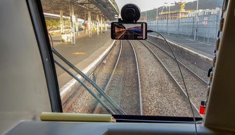 AIVR device aboard TfW