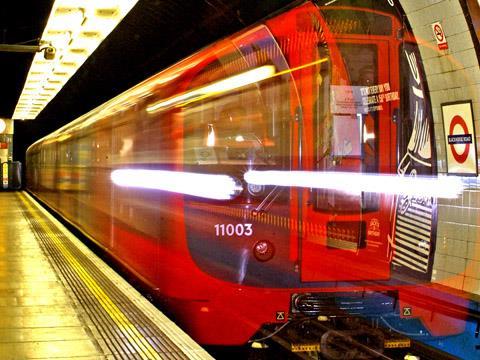 Victoria Line train (Photo: TfL).