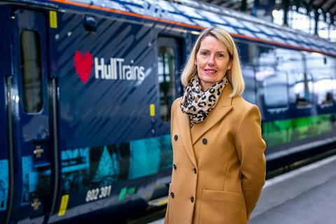 Hull Trains Paragon fleet Louise Cheeseman