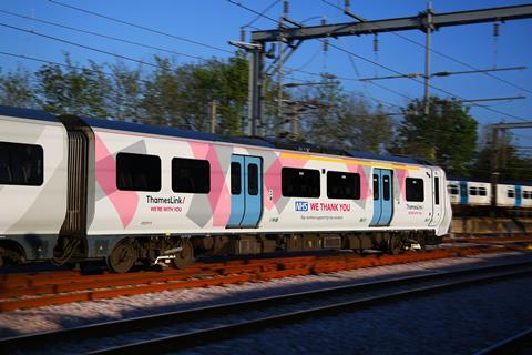 GTR NHS coronavirus branded train (2)