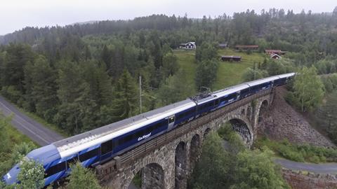 Go-Ahead Nordic train in Norway