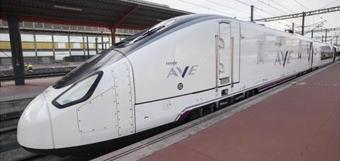 RENFE Talgo Avril (Photo RENFE)