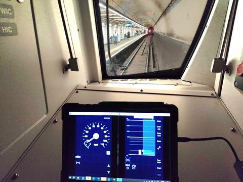 From the driver's cab - Driving in ETCS in passenger service