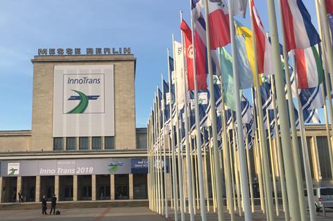 InnoTrans exhibition entrance 