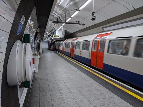 London Underground Bakerloo Line.