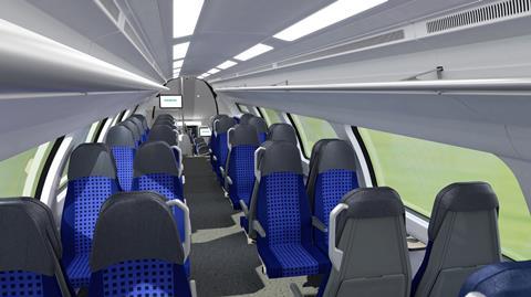 DB Regio Siemens Mobility Desiro HC EMU interior impression