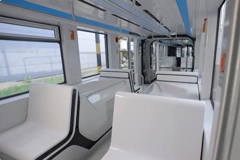 Taizicheng tram interior