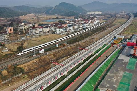cn-hangzhou-taizhou-tracklaying-aerial