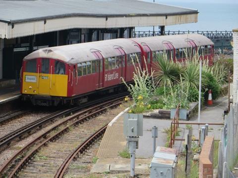 Island Line’s existing fleet of small profile ex-London Underground vehicles date back to 1938.
