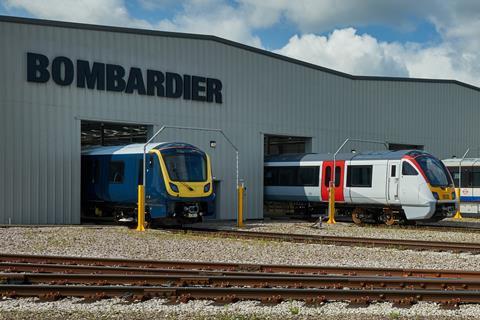 Bombardier Transportation's Derby factory
