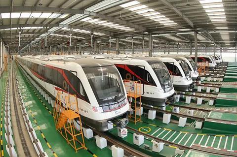 Chengdu Line 18 trains