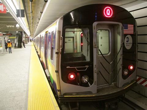 The Second Avenue Subway is served by Q Line trains from Coney Island via lower Manhattan. (Photo: J M Calisi)