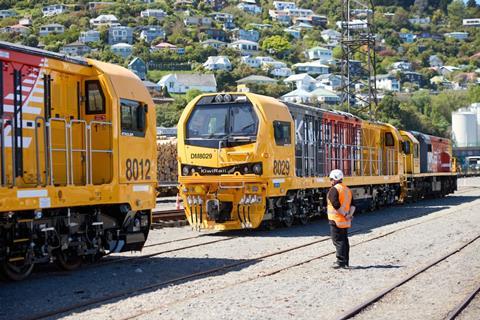 nz-DM Class freight locos arrive in Christchurch-credit KiwiRail FB