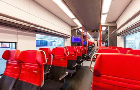 OeBB Siemens Mobility Desiro ML interior (Photo Siemens Mobility)