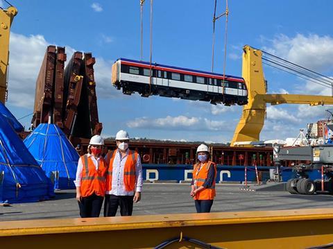 Costa Rica CRRC DMU delivery (1)