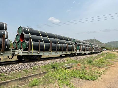 Nigerian Railway Corp Warri to Itakpe freight train (2)
